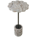 Lana Drink Table - Dark Bronze / Gray