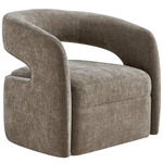 Breis Swivel Barrel Chair - Taupe