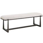 Midas Bench - Bronze / White
