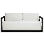 Remsen Outdoor Sofa - White / Black