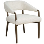 Austell Dining Chair - Walnut / Cream