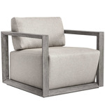 Remsen Outdoor Lounge Chair - Grey / Dove