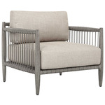 Borneo Outdoor Lounge Chair - Dark-Grey / Charcoal / Dove