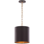 Cannery Cylinder Pendant - Dark Bronze