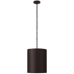 Cannery Cylinder Pendant - Dark Bronze