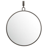 Stopwatch Round Mirror - Bronze / Mirror