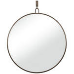 Stopwatch Round Mirror - Bronze / Mirror