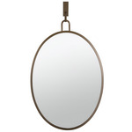 Stopwatch Oval Mirror - Bronze / Mirror