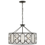 Oval Office Pendant - Ironclad / White