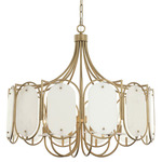 Panelist Pendant - Brass / White