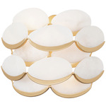 High Tide Wall Sconce - French Gold / White