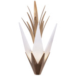 Mojave Wall Sconce - Havana Gold / White