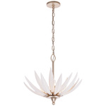 Zanara Pendant - Gold Dust / White