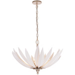 Zanara Pendant - Gold Dust / White