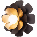 Botanic Panic Ceiling/Wall Light - Dark Bronze / French Gold