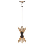 Aristocrat Mini Pendant - Dark Bronze / French Gold