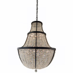 Crystal Baller Pendant - Heritage Black / Clear