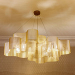 Cloud Chandelier - Gold