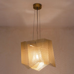 Crystal Pendant - Gold