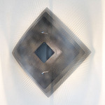 Eclipse Diamond Wall / Ceiling Light - Black