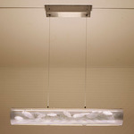 Molecule Linear Pendant - Stainless Steel