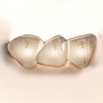 Stone Triple Wall Sconce - Stainless Steel