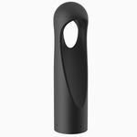 Passage Outdoor 12V Bollard - Black / Frosted