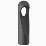 Passage Outdoor 12V Bollard - Granite / Frosted