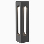 Altar Outdoor 12V Bollard - Granite / Frosted