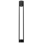 Brough Outdoor 12V Color-Select Path Light - Black / Frosted