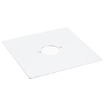 X Outdoor Track J Box Cover - White