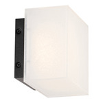 Moxee Color-Select Wall Sconce - Black / Frosted