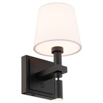 Chloe Reading Light - Black / White