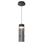 Kanister Pendant - Black / Smoke
