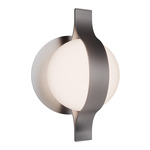 Ellaria Wall Sconce - Brushed Nickel / Opal