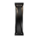 Brocade Outdoor Wall Light - Black / Frosted