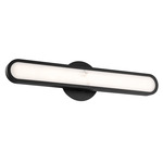 Serena Bathroom Vanity Light - Black / Alabaster
