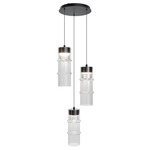 Kanister Multi-Light Pendant - Black / White