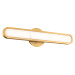 Serena Bathroom Vanity Light - Aged Brass / Alabaster