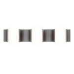 Circle Line Color-Select Bathroom Vanity Light - Brushed Nickel / Frosted