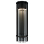 Offshore Color-Select Outdoor Wall Light - Black / Clear