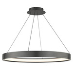 Rounder Color-Select Pendant - Distressed Black