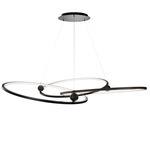 Sidewinder Chandelier - Black