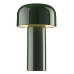 Bellhop Unplugged Portable Table Lamp - Glossy Green