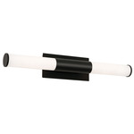 Dax Color-Select Bathroom Vanity Light - Black / White