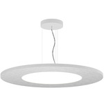 Jazz Acoustic Pendant - White / Opal