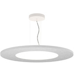 Jazz Acoustic Pendant - White / Opal