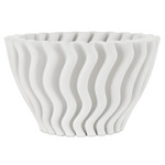 Ripple Vase - White