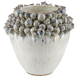 Poppy Pod Crown Vase - Ivory
