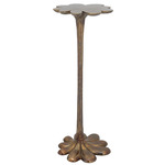 Schizzo Accent Table - Oxidized Brass